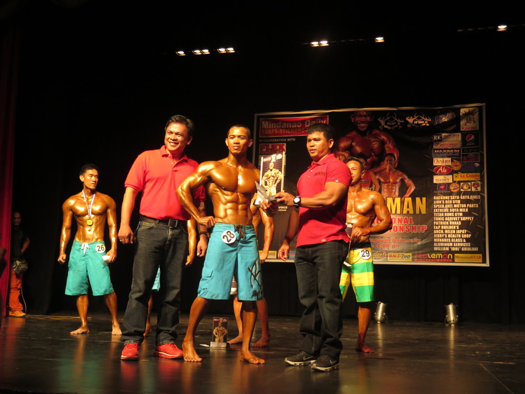 Iron Man Physique Tall Category Winner