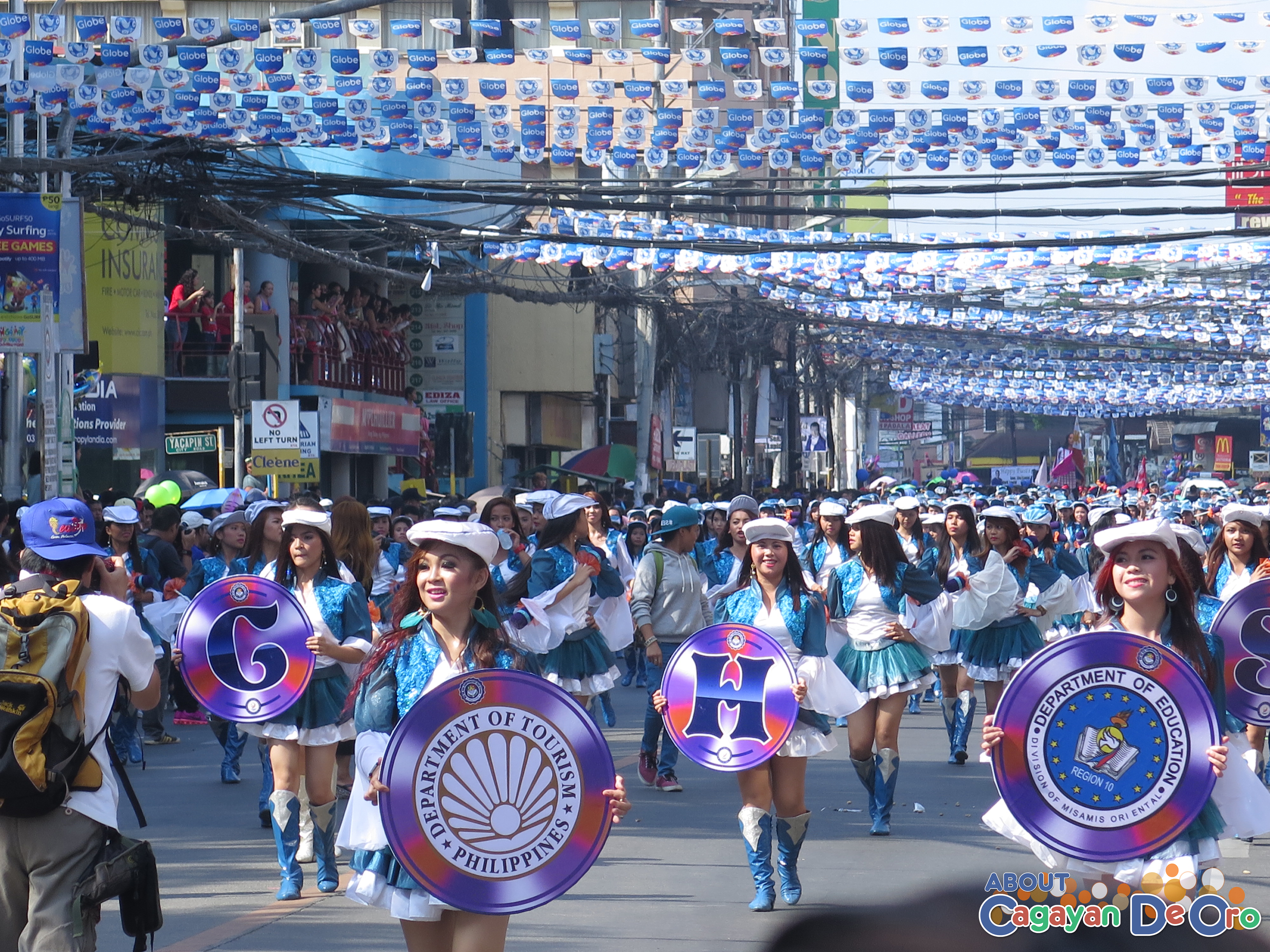 MOGCHS at Cagayan de Oro The Higalas Parade of Floats and Icons 2015