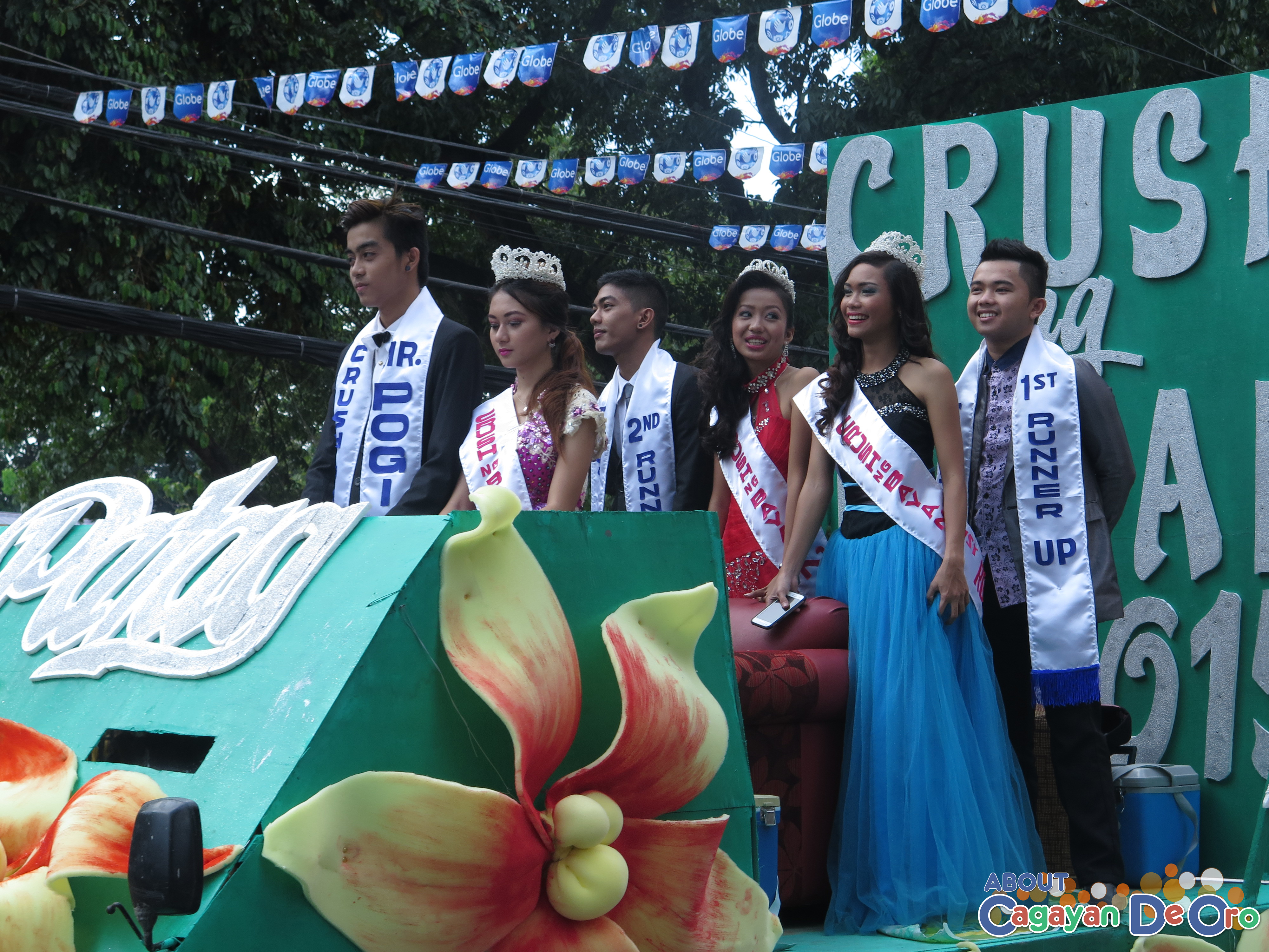 Mr Pogi and Young Teens Patag at Cagayan de Oro The Higalas Parade of Floats and Icons 2015