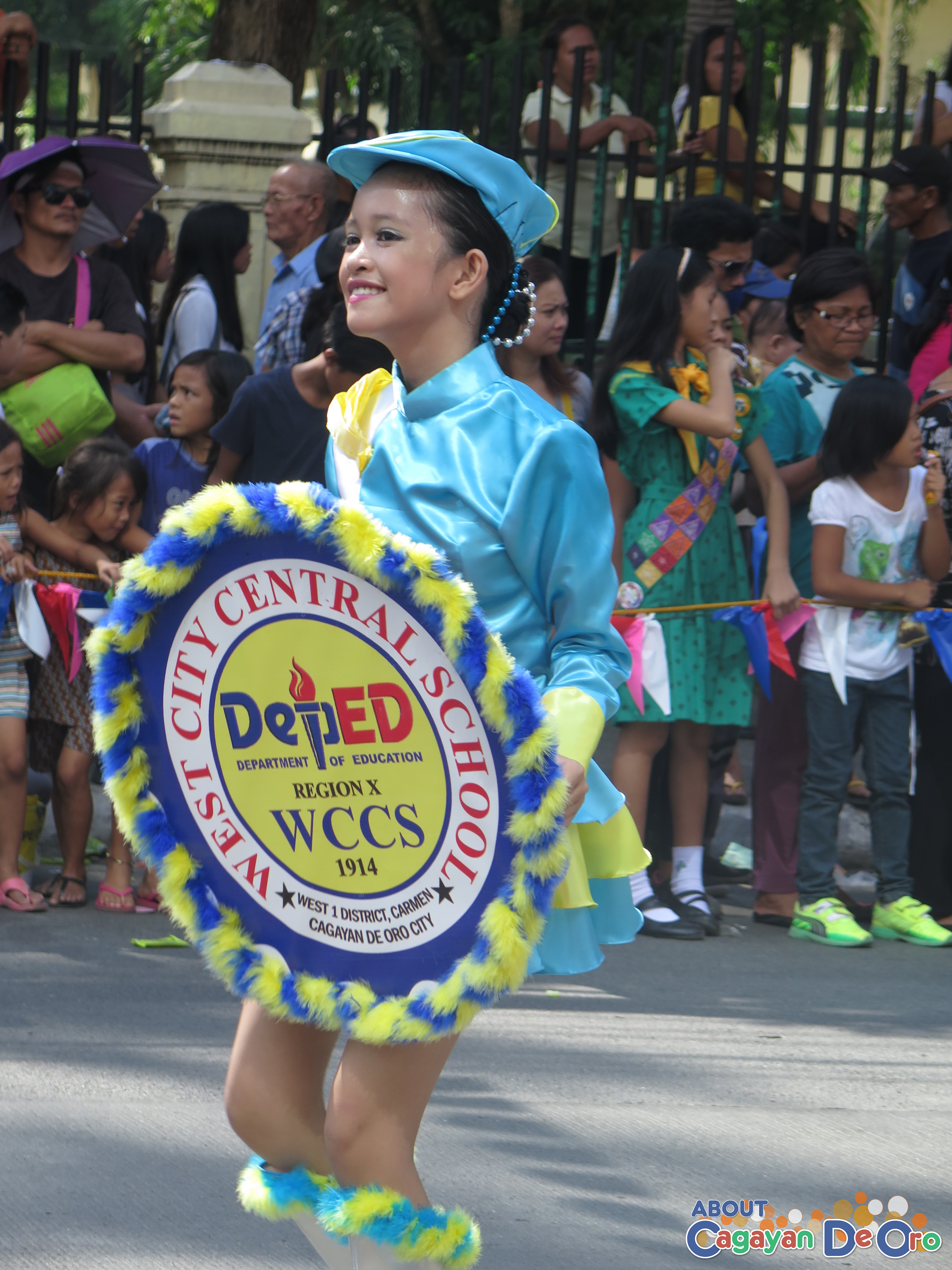 West City Central School at Cagayan de Oro The Higalas Parade of Floats and Icons 2015