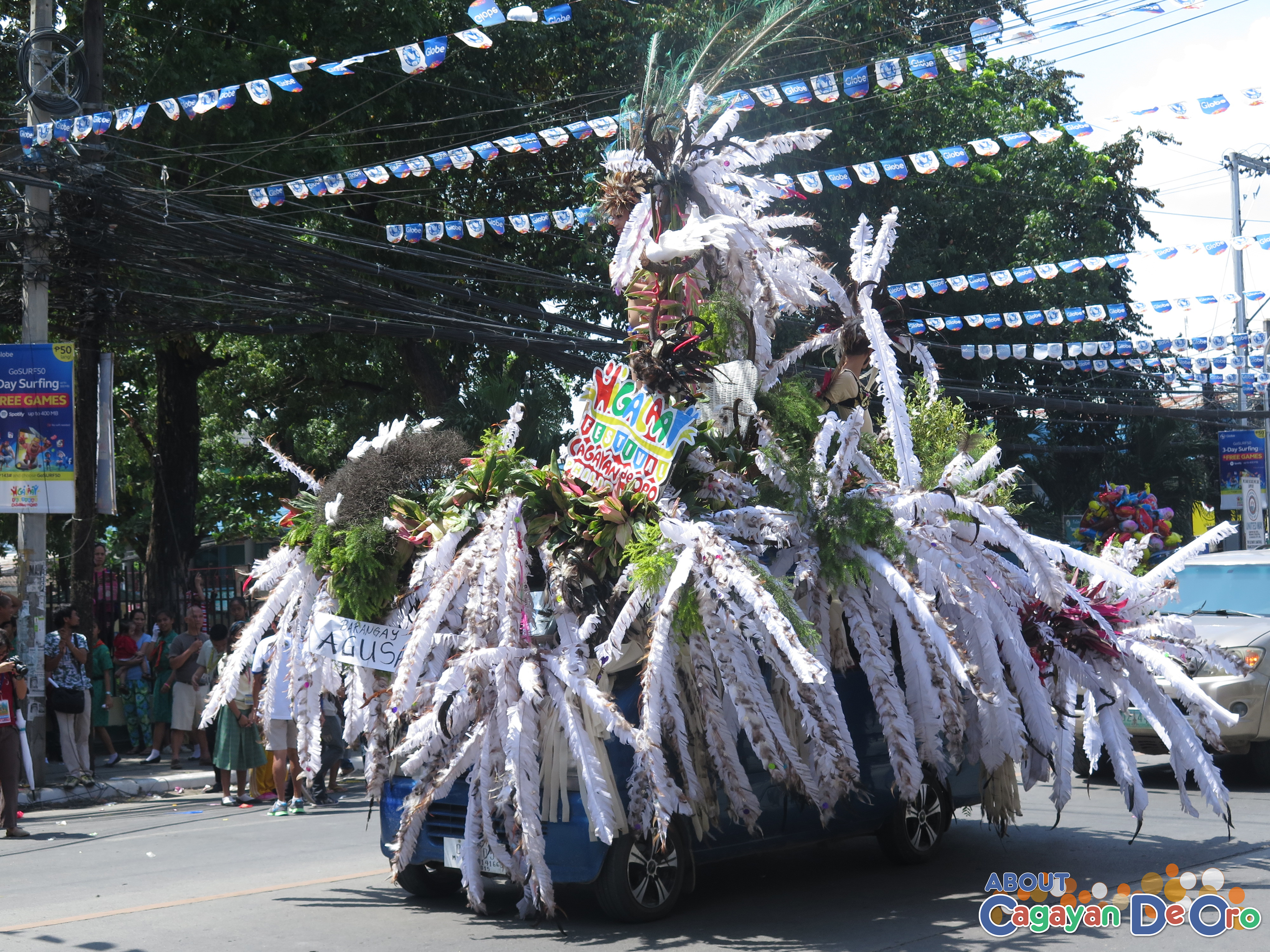 Brgy Gusa Float at Cagayan de Oro The Higalas Parade of Floats and Icons 2015
