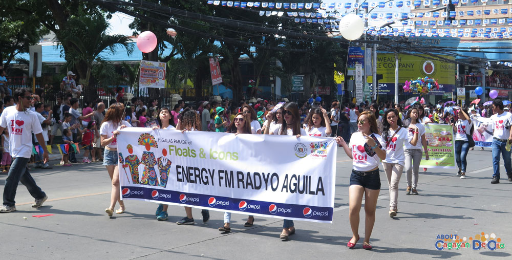 Energy FM Radyo Aguila at Cagayan de Oro The Higalas Parade of Floats and Icons 2015