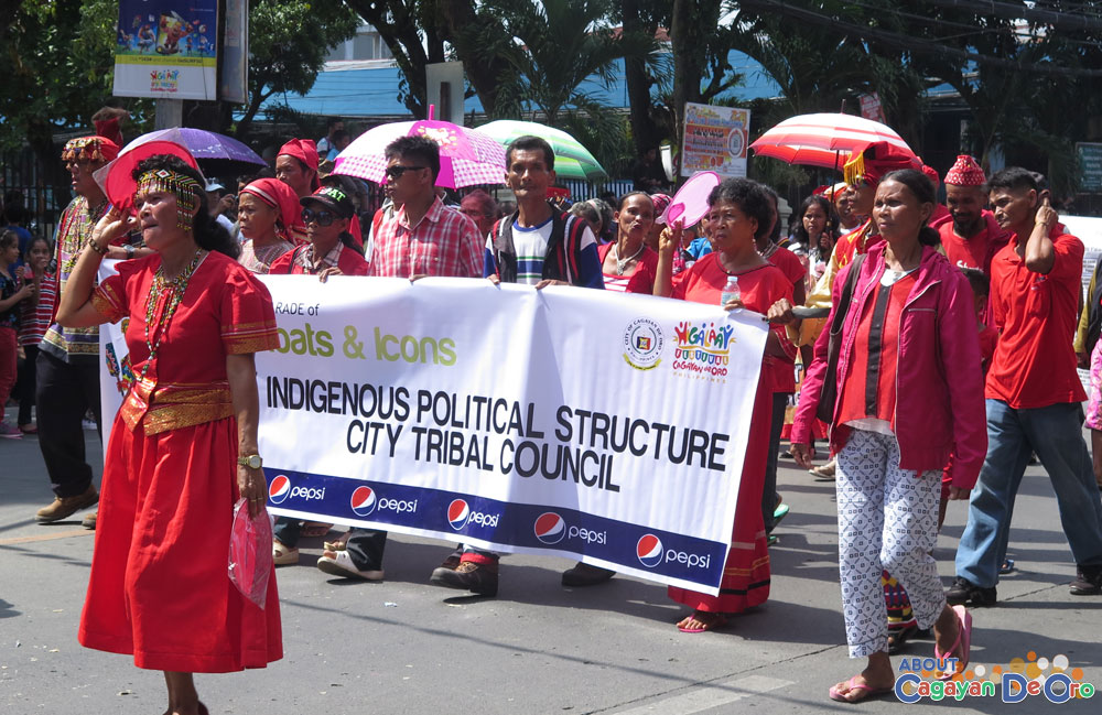 Indigenous Political Structure City Tribal Council at Cagayan de Oro The Higalas Parade of Floats and Icons 2015