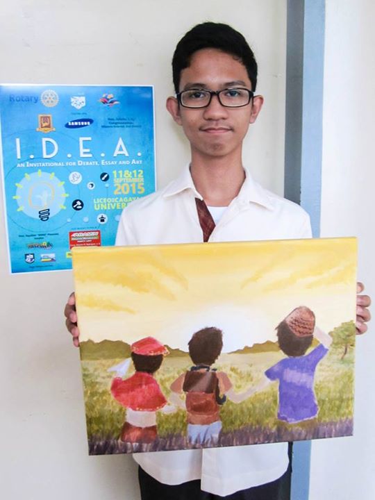 Liceo Winner IDEA Acrylic Painting Contest