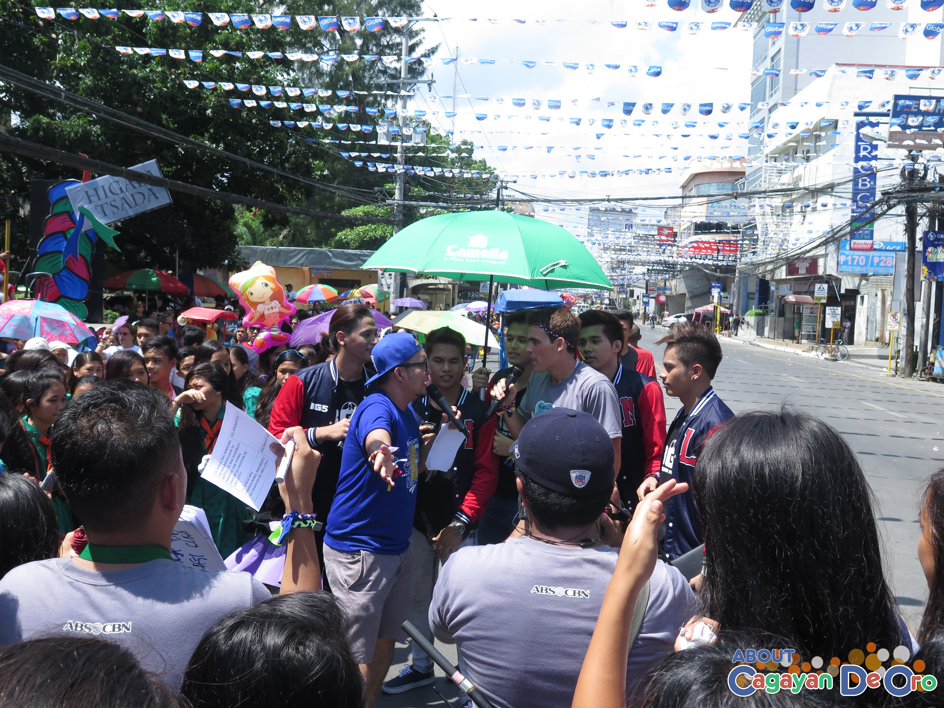 MagTV Na shooting at Cagayan de Oro The Higalas Parade of Floats and Icons 2015