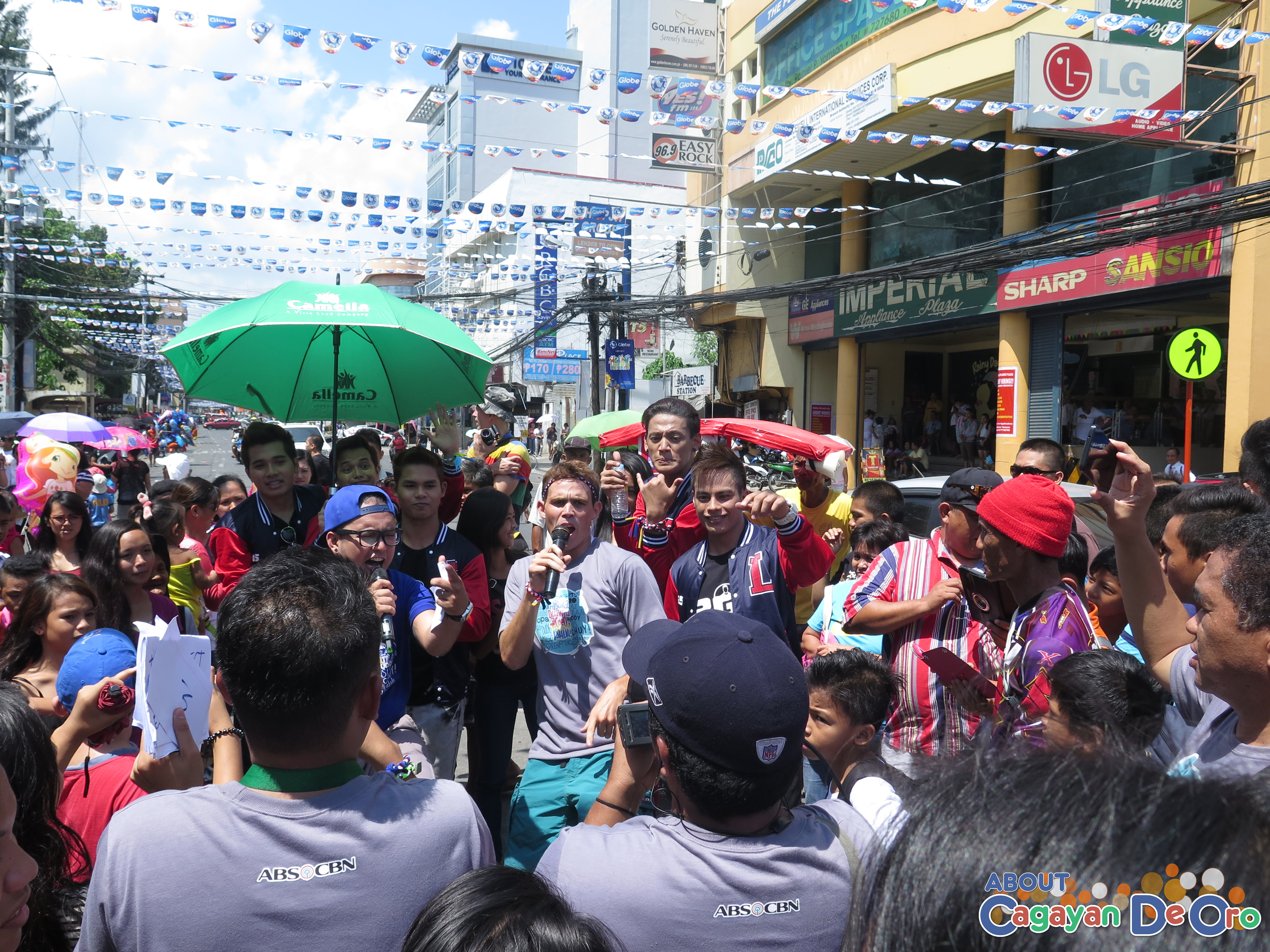 MagTV Na shooting at Cagayan de Oro The Higalas Parade of Floats and Icons 2015