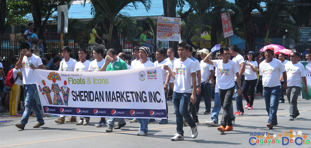 Sheridan Marketing Inc at Cagayan de Oro The Higalas Parade of Floats and Icons 2015