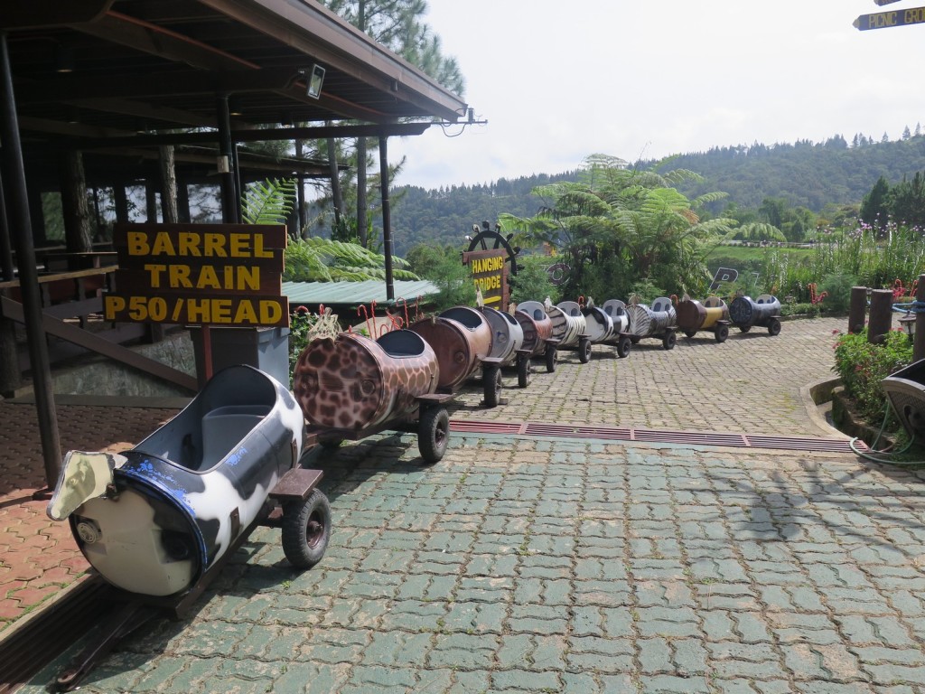 Barrel Train ride