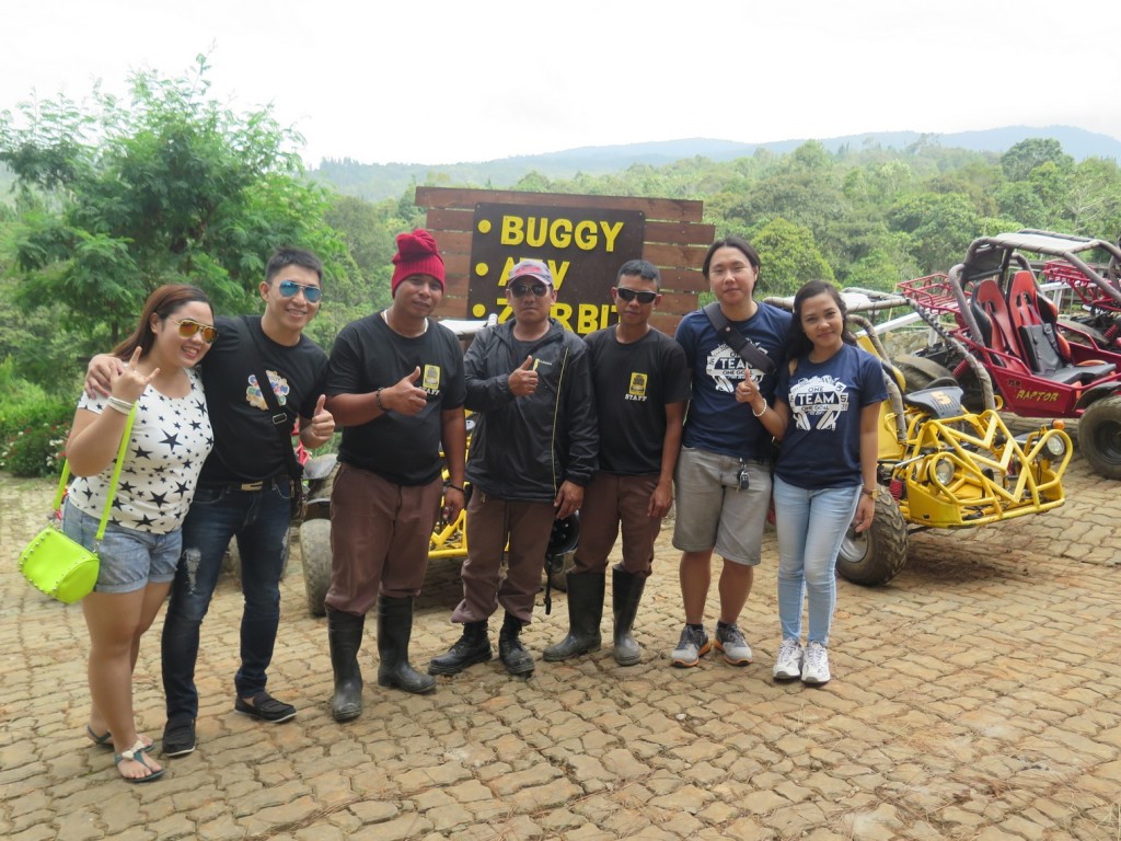 Team Acadeo with the ATV/Buggy Staff