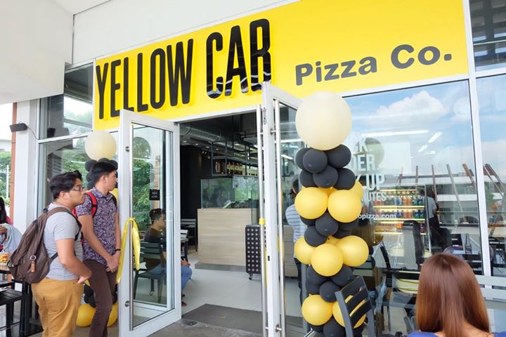 Yellow Cab at the Mall