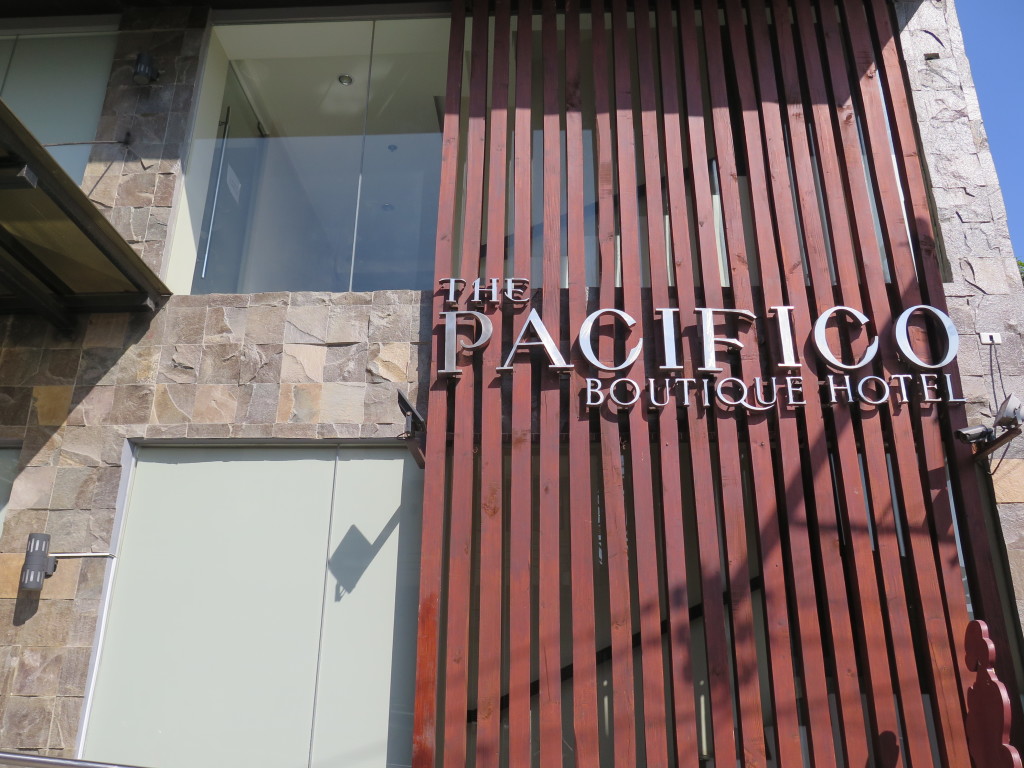 Pacifico Hotel Signage