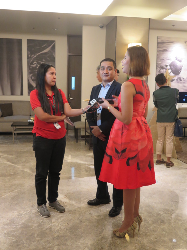 SEDA's General Manager (Mr. Noel Barrameda) and Marketing & Communications Officer (Ms. Eiya Pupos) were interviewed by ABS-CBN for this event.