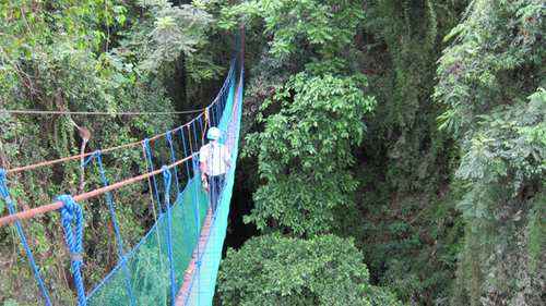 sky bridge macahambus adventure park cagayan de oro tourist spots
