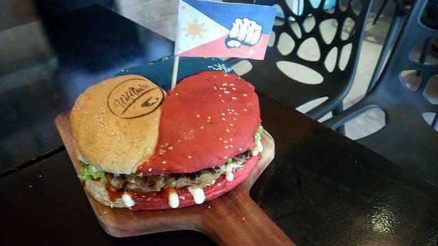 "El Presidente" or "Duterte" Burger