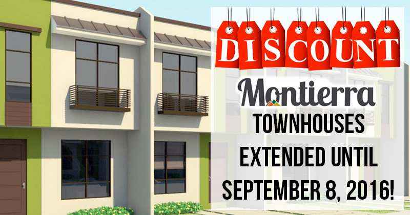 Montierra townhouses discounted