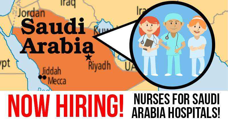 hiring nurses for saudi