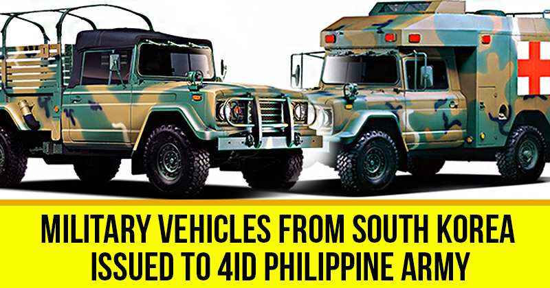 military vehicles for 4ID
