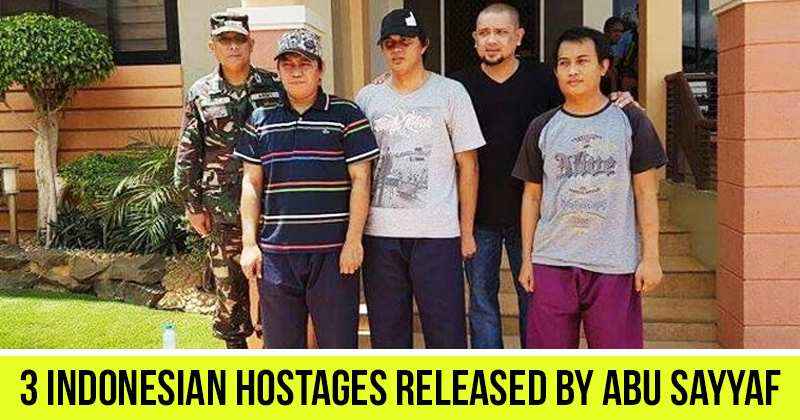 indonesian-hostages-released