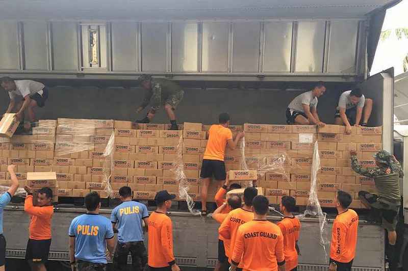 relief supplies dswd ilocos norte lawin