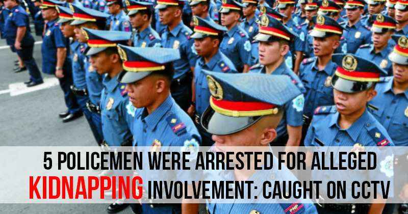 Five Policemen arrested for alleged kidnapping in CDO