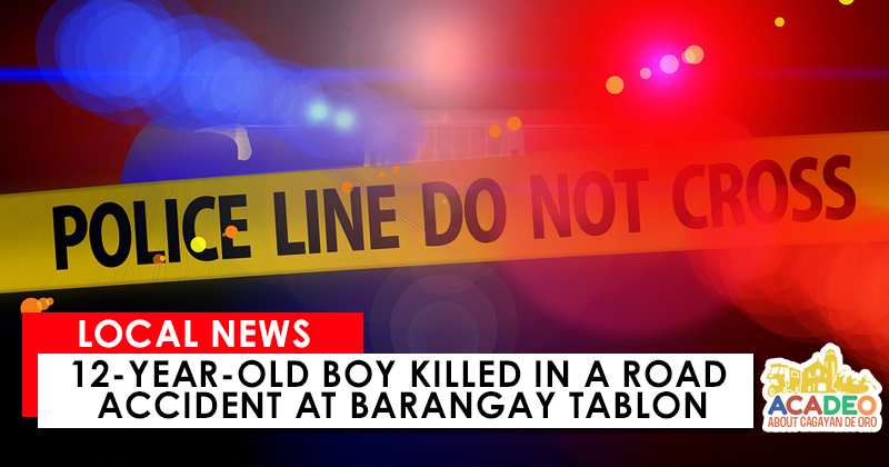 12-year-old Boy Killed in a Road Accident