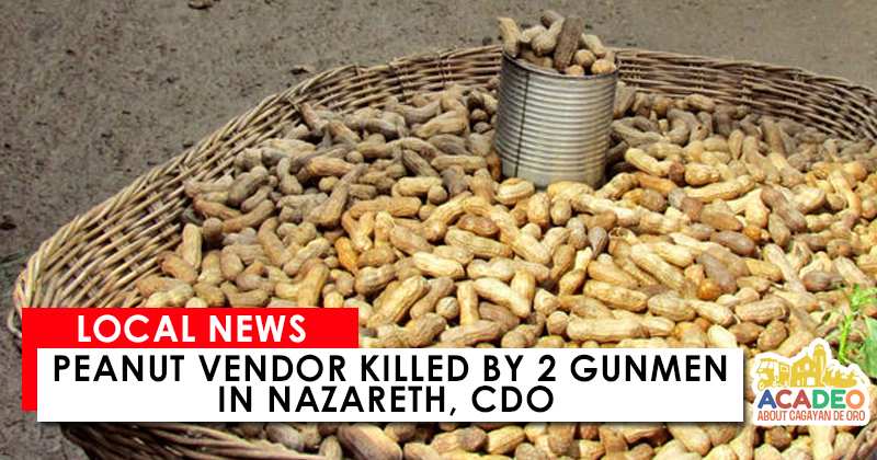 Peanut Vendor Killed in CDO