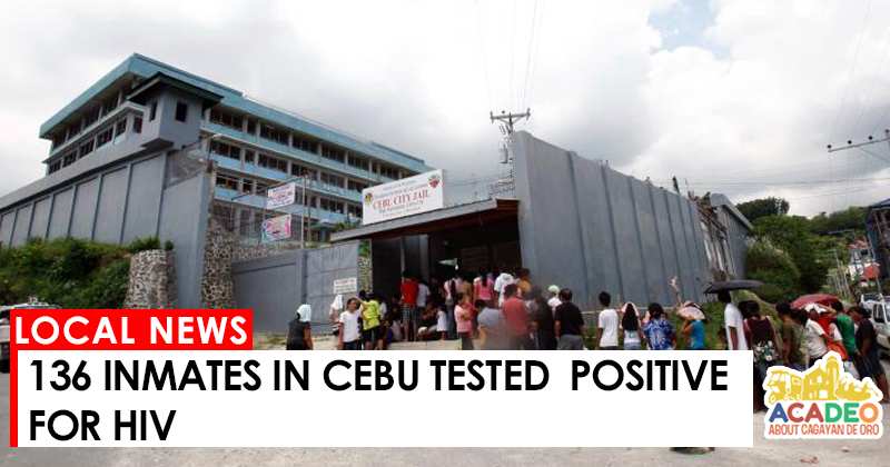 Inmates in Cebu Tested  Positive  for HIV