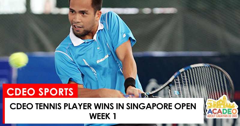 alcantara won in singapore tennis competition