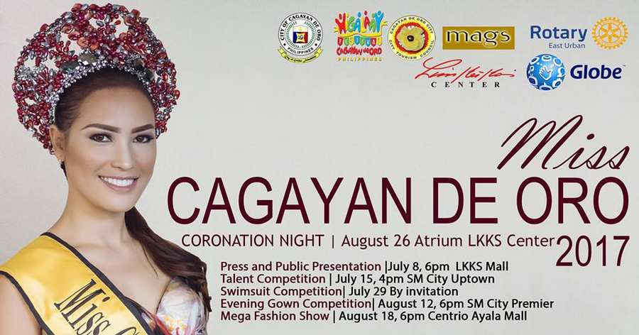 Miss Cagayan de Oro Coronation Night announced
