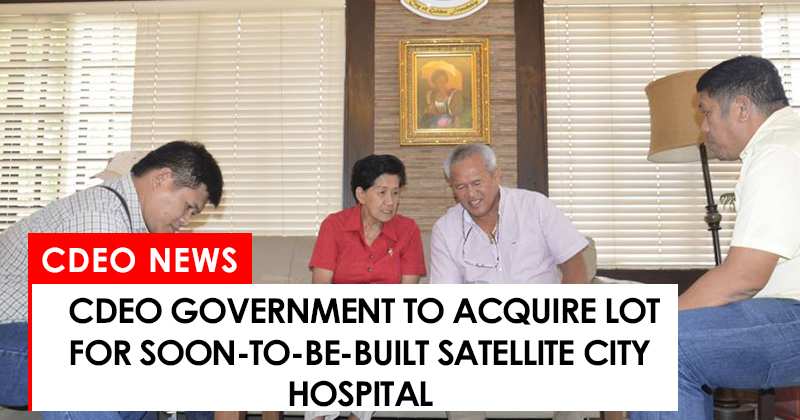 CdeO government to acquire lot for son-to-rise satellite city hospital