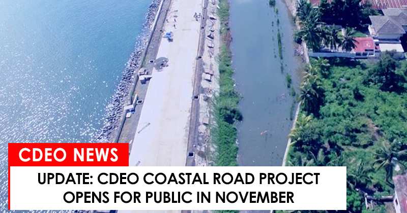 CdeO coastal road opens for public in November 