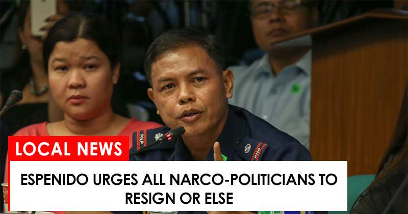 Espenido urges narco-politicians to resign