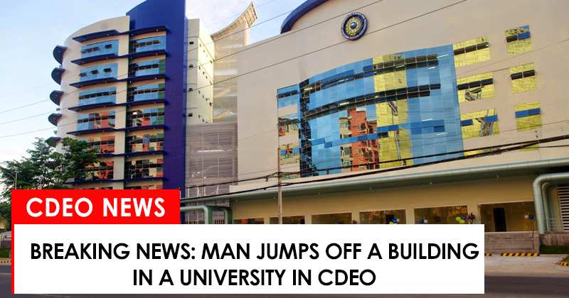 man jumps off in ustp