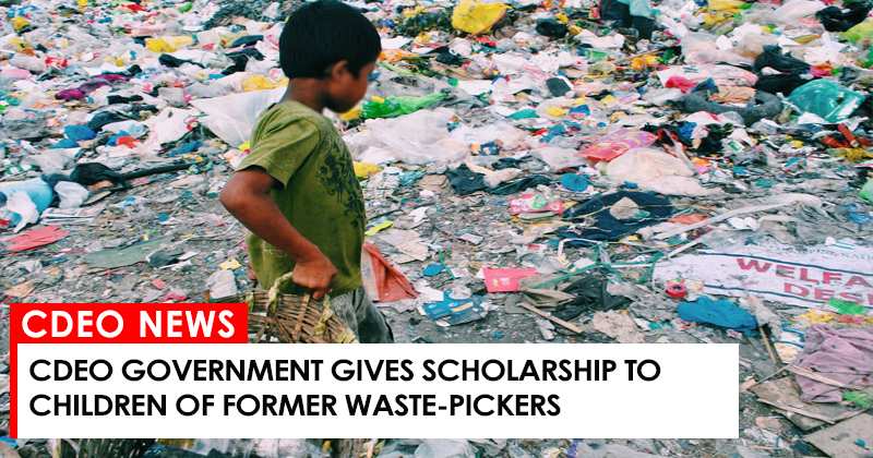 CdeO Government gives scholarship to children of former waste-pickers