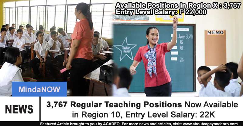 Regular Teaching Positions