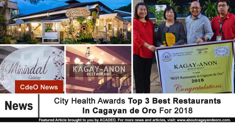 Top 3 Best Restaurants In Cagayan de Oro