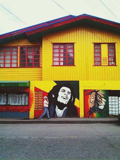 Bob Marley Grafiti by EyeEm along Corrales Avenue (around 4 years ago)