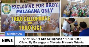 1 Kilo Cellophane = 1 Kilo Rice