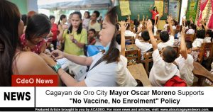 No Vaccine, No Enrolment