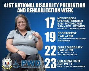 National Disability Prevention and Rehabilitation Week