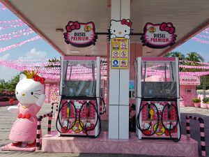 Hello Kitty Fuel Station