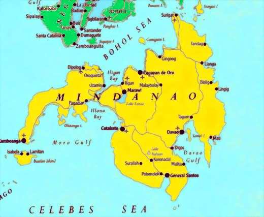 Mindanao Map - About Cagayan de Oro