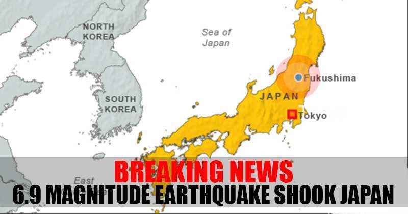 earthquake fukushima japan