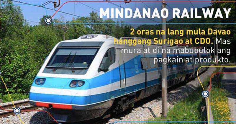 cdo davao travel time mindanao railway project