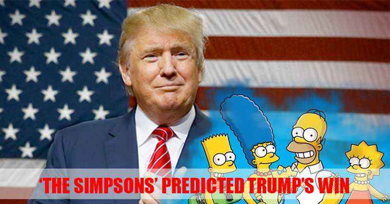the simpsons trump win