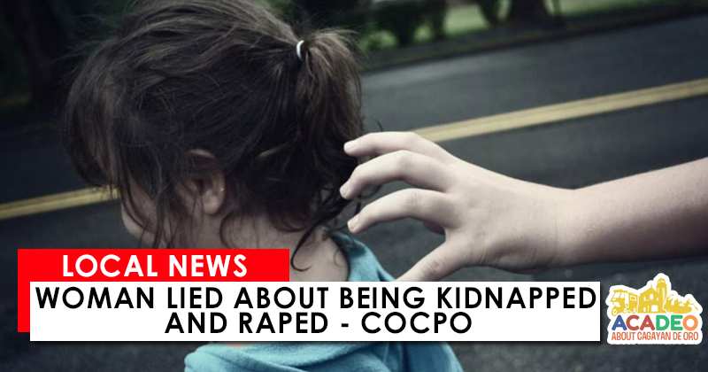 Woman lied about being kidnapped and raped