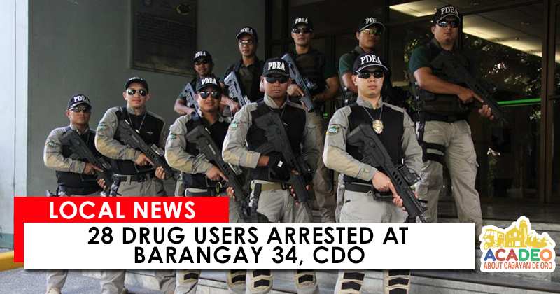 28 Drug Users Arrested in CDO