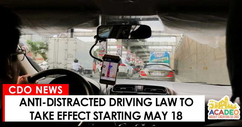 ANTI DISTRACTED DRIVING LAW