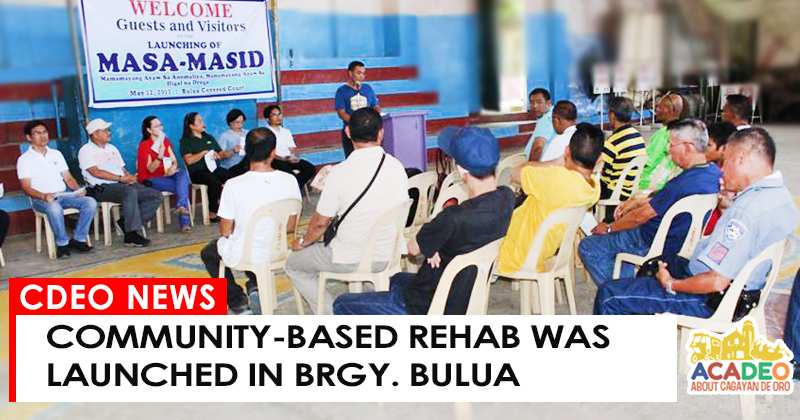 REHAB LAUNCHED IN BULUA