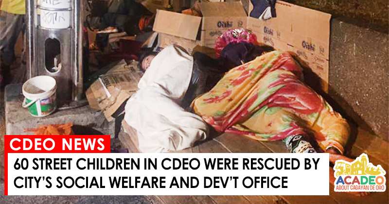 STREET CHILDREN RESCUED